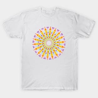 Primavera Pastel Geometric T-Shirt